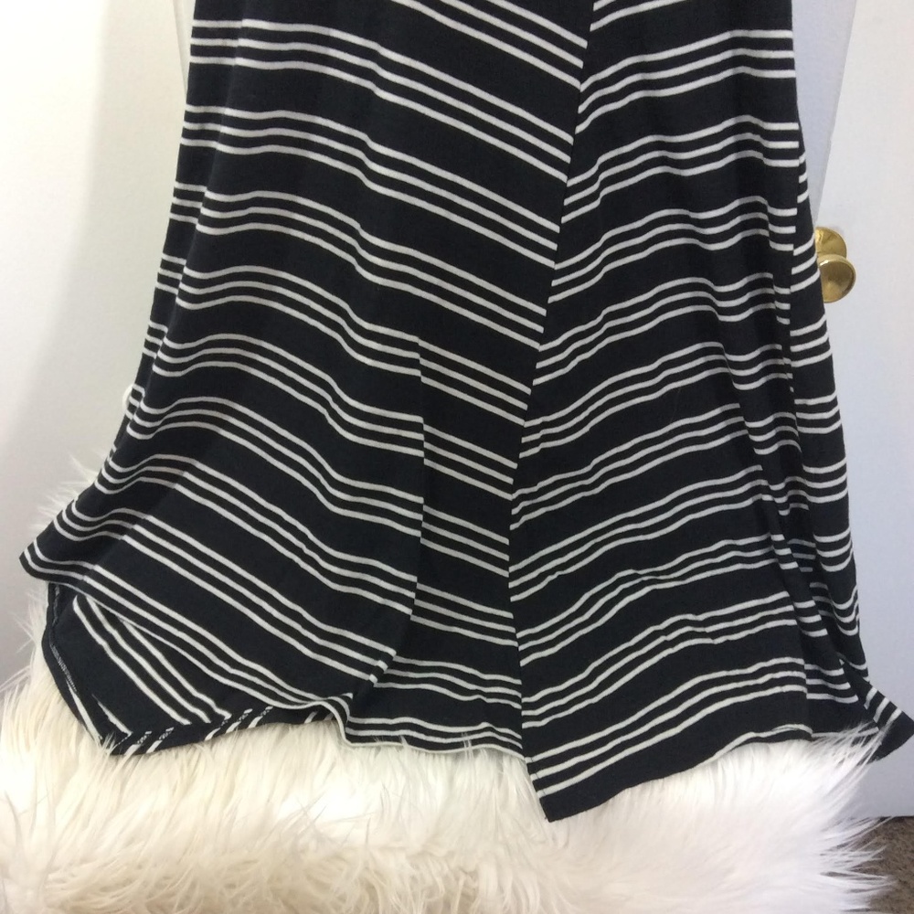 Anthropologie Maeve Black Striped Dress XS NWT - Picture 8 of 9